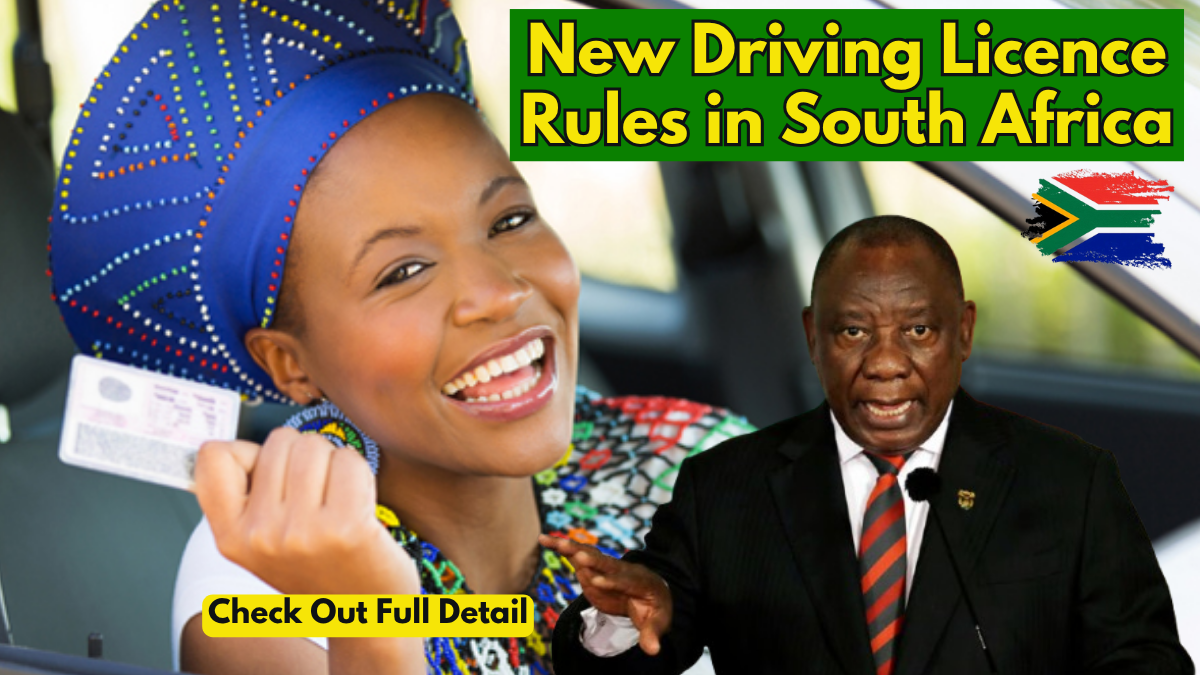 New Driving Licence Rules in South Africa from November 2025