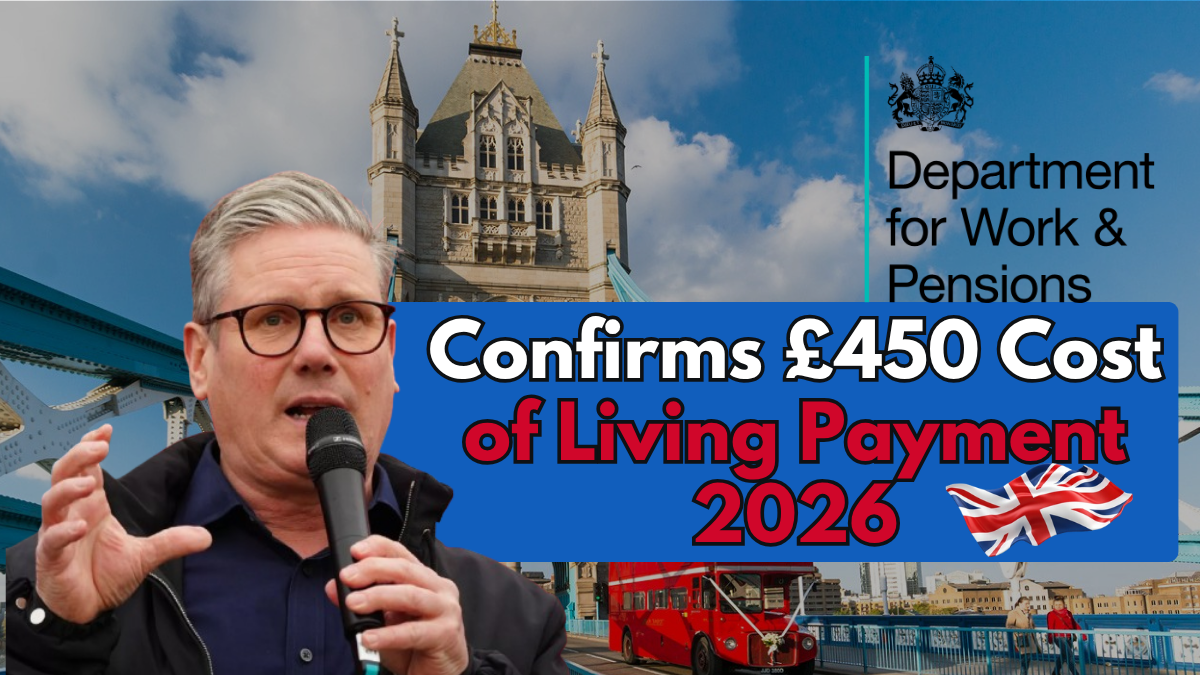 DWP Confirms £450 Cost of Living Payment 2026