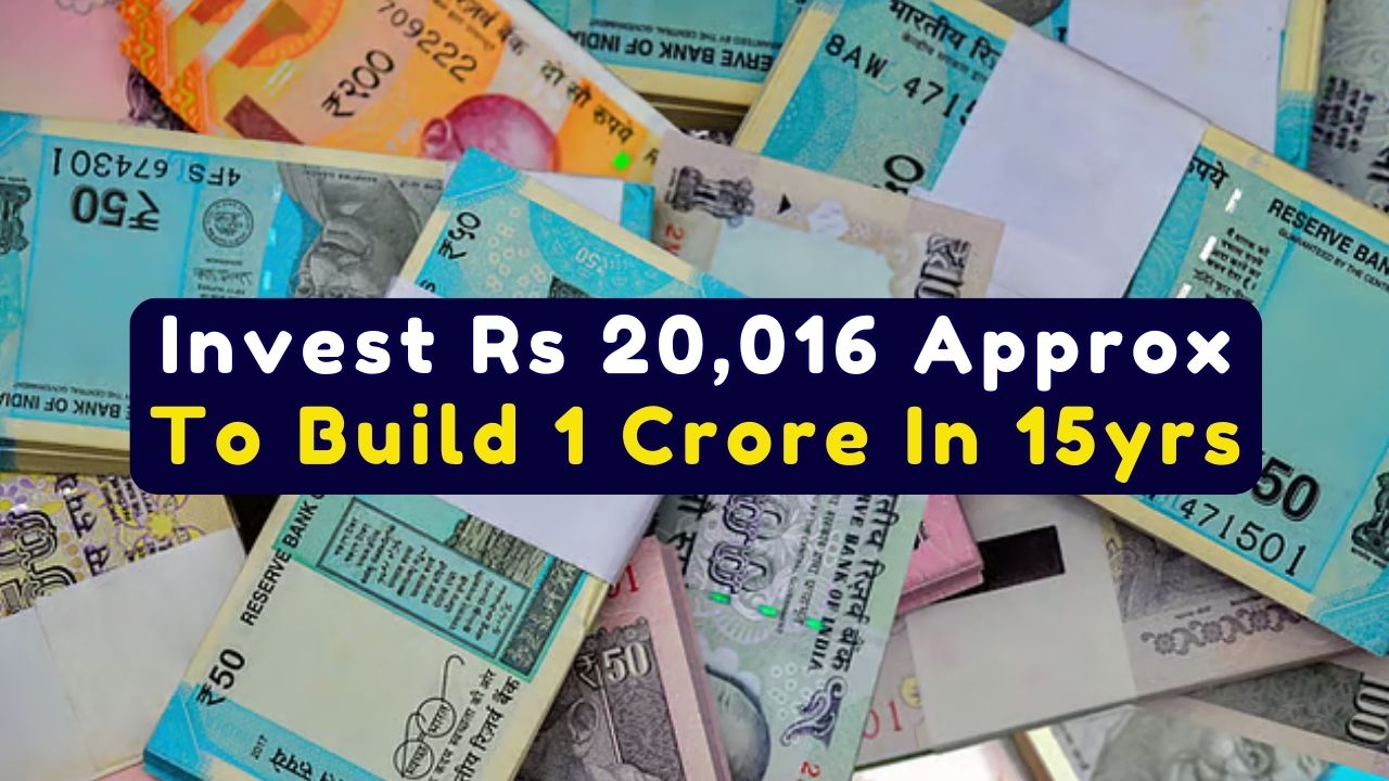How Much Should You Invest Monthly To Build A Rs 1 Crore Fund In 15 Years? Complete SIP Planning Guide